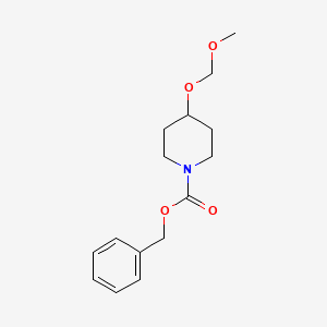 Phenylmethyl 4-(methoxymethoxy)-1-piperidinecarboxylate