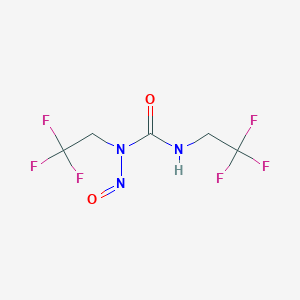 1-Nitroso-1,3-bis(2,2,2-trifluoroethyl)urea