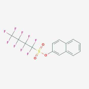 Naphthalen-2-yl 1,1,2,2,3,3,4,4,4-nonafluorobutane-1-sulfonate