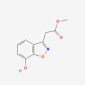 Methyl 2-(7-hydroxy-1,2-benzoxazol-3-yl)acetate