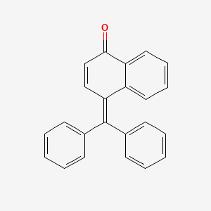 4-(Diphenylmethylidene)naphthalen-1(4H)-one