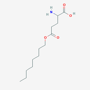 2-Amino-5-octoxy-5-oxopentanoic acid