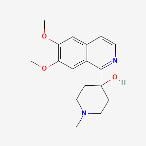 4-(6,7-Dimethoxyisoquinolin-1-yl)-1-methylpiperidin-4-ol