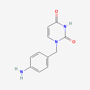 1-(4-Aminobenzyl)pyrimidine-2,4(1h,3h)-dione