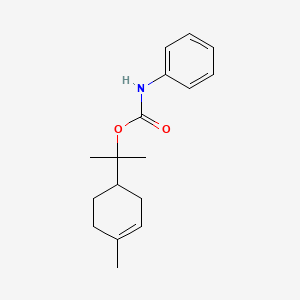 2-(4-methylcyclohex-3-en-1-yl)propan-2-yl N-phenylcarbamate