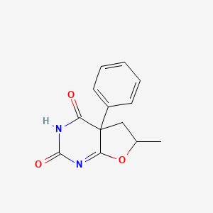 6-Methyl-4a-phenyl-5,6-dihydrofuro[2,3-d]pyrimidine-2,4-dione