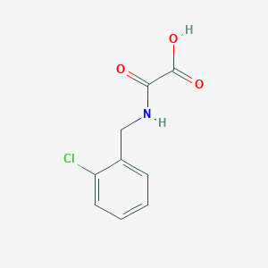 [(2-Chlorobenzyl)amino](oxo)acetic acid