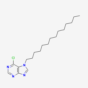 6-Chloro-7-tetradecyl-7H-purine