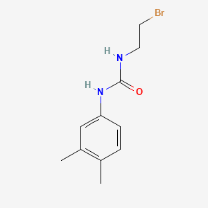 Urea, 1-(2-bromoethyl)-3-(3,4-xylyl)-