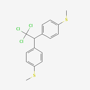 molecular formula C16H15Cl3S2 B14006320 Methiochlor CAS No. 19679-38-0