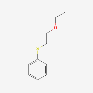 [(2-Ethoxyethyl)sulfanyl]benzene