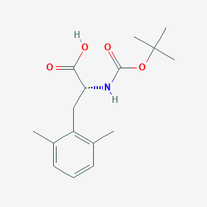 molecular formula C16H23NO4 B14006466 Boc-2,6-Dimethyl-D-Phenylalanine 