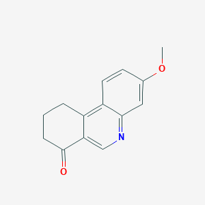 3-Methoxy-9,10-dihydrophenanthridin-7(8h)-one