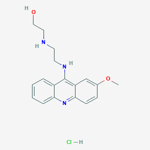 2-[2-[(2-Methoxyacridin-9-yl)amino]ethylamino]ethanol