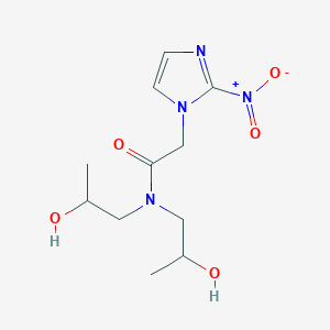 N,N-bis(2-hydroxypropyl)-2-(2-nitroimidazol-1-yl)acetamide