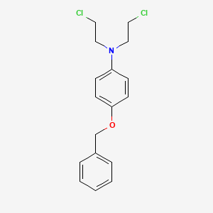 4-(Benzyloxy)-n,n-bis(2-chloroethyl)aniline