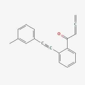 1-[2-[2-(3-Methylphenyl)ethynyl]phenyl]-2,3-butadien-1-one