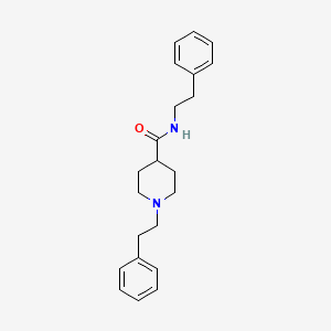 N,1-diphenethylpiperidine-4-carboxamide