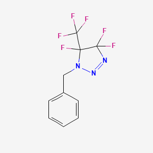 1-Benzyl-4,4,5-trifluoro-5-(trifluoromethyl)triazole