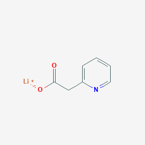 molecular formula C7H6LiNO2 B1400659 吡啶-2-乙酸锂盐 CAS No. 58197-06-1