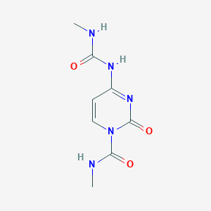 N-methyl-4-(methylcarbamoylamino)-2-oxopyrimidine-1-carboxamide