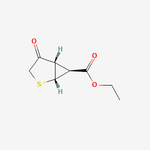 rel-Ethyl (1R,5S,6S)-4-oxo-2-thiabicyclo[3.1.0]hexane-6-carboxylate