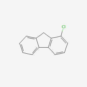 molecular formula C13H9Cl B14006701 1-chloro-9H-fluorene CAS No. 28314-05-8