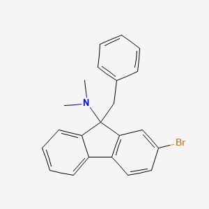 9-Benzyl-2-bromo-N,N-dimethyl-9H-fluoren-9-amine