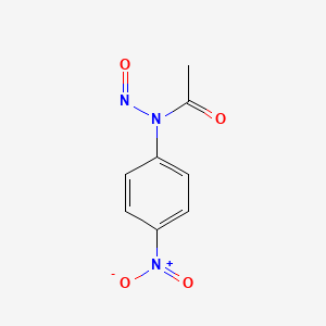 n-(4-Nitrophenyl)-n-nitrosoacetamide