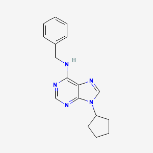 Adenine, 6-N-benzyl-9-cyclopentyl-