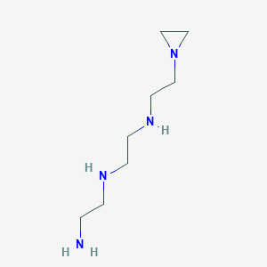 N~1~-(2-Aminoethyl)-N~2~-[2-(aziridin-1-yl)ethyl]ethane-1,2-diamine