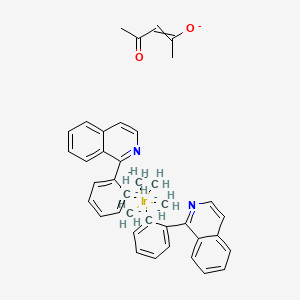 Carbanide;iridium;4-oxopent-2-en-2-olate;1-phenylisoquinoline