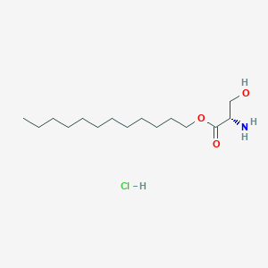 dodecyl L-serinate hydrochloride