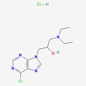 1-(6-Chloropurin-9-yl)-3-diethylamino-propan-2-ol