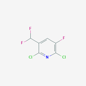 2,6-Dichloro-3-(difluoromethyl)-5-fluoropyridine