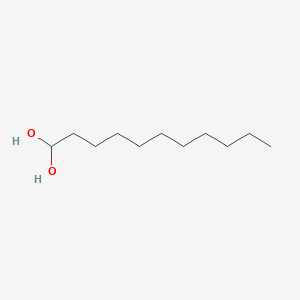 molecular formula C11H24O2 B14006925 1,1-Undecanediol 