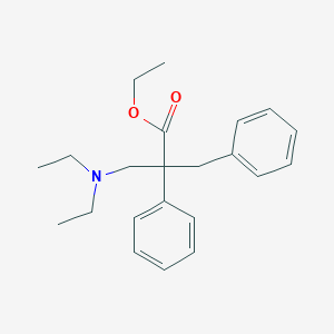 Ethyl 2-[(diethylamino)methyl]-2,3-diphenylpropanoate