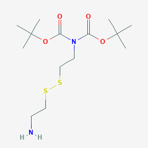 molecular formula C14H28N2O4S2 B14006935 C14H28N2O4S2 