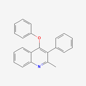 2-Methyl-4-phenoxy-3-phenylquinoline