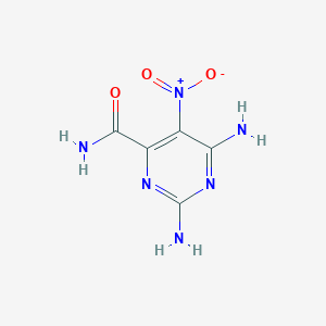 2,6-Diamino-5-nitropyrimidine-4-carboxamide