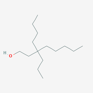 3-Butyl-3-propyloctan-1-ol