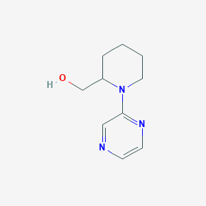 [1-(Pyrazin-2-yl)piperidin-2-yl]methanol