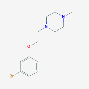 molecular formula C13H19BrN2O B1400719 1-(2-(3-溴苯氧基)乙基)-4-甲基哌嗪 CAS No. 1308596-49-7
