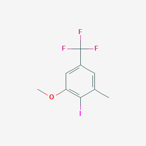 2-Iodo-1-methoxy-3-methyl-5-(trifluoromethyl)benzene