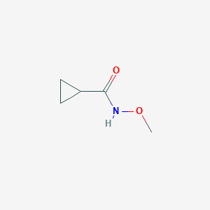 molecular formula C5H9NO2 B1400731 N-Methoxycyclopropanecarboxamide CAS No. 93630-17-2
