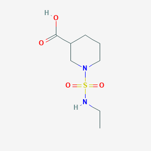 1-(N-ethylsulfamoyl)piperidine-3-carboxylic acid