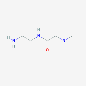 molecular formula C6H15N3O B1400738 N-(2-aminoethyl)-2-(dimethylamino)acetamide CAS No. 956289-68-2