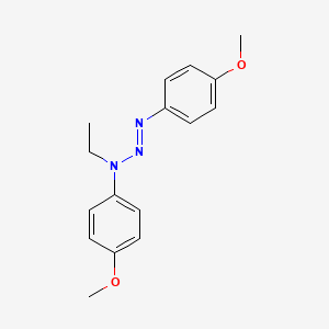 (1E)-3-Ethyl-1,3-bis(4-methoxyphenyl)triaz-1-ene