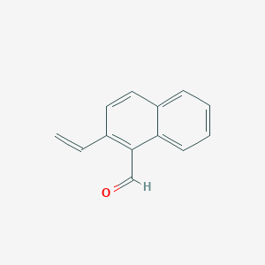 molecular formula C13H10O B14007425 2-Vinyl-1-naphthaldehyde 