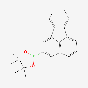 2-(2-fluoranthenyl)-4,4,5,5-tetramethyl-1,3,2-Dioxaborolane